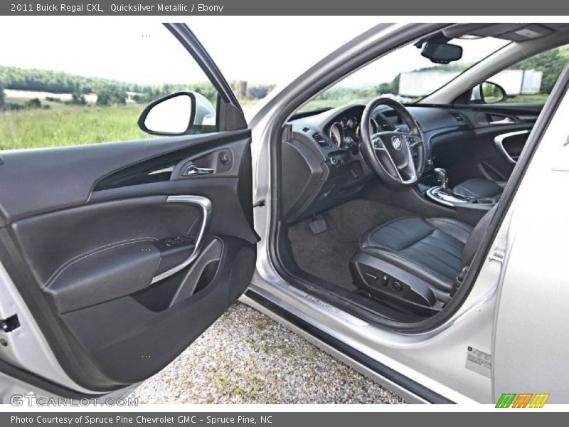 Quicksilver Metallic / Ebony 2011 Buick Regal CXL
