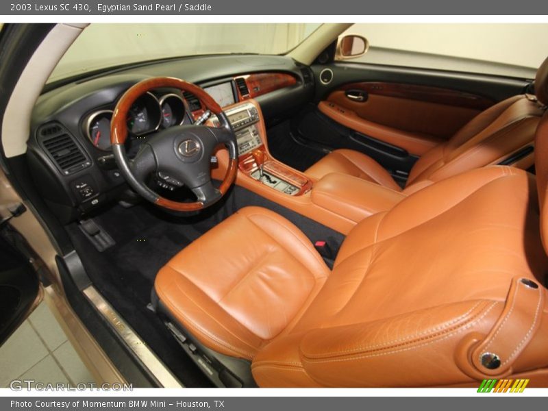 Saddle Interior - 2003 SC 430 