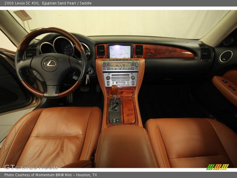 Dashboard of 2003 SC 430