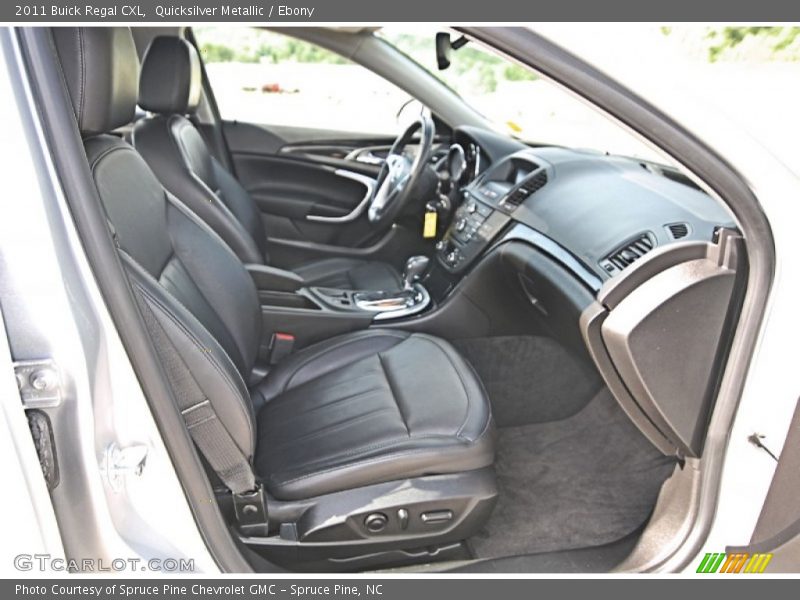 Quicksilver Metallic / Ebony 2011 Buick Regal CXL