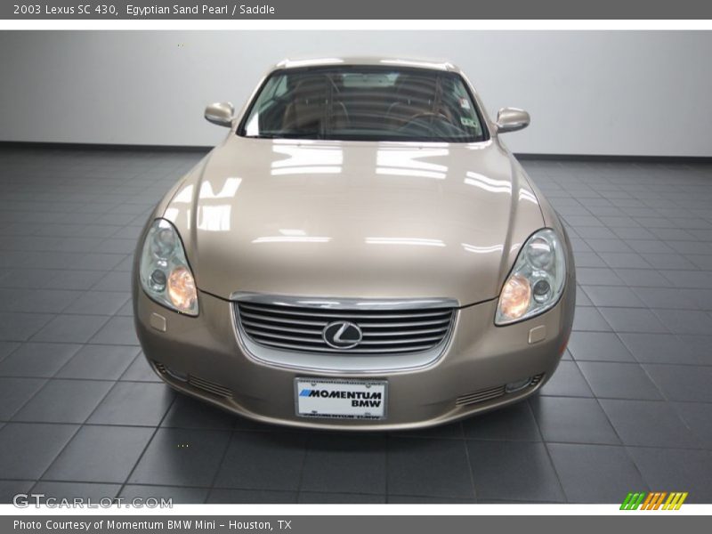 Egyptian Sand Pearl / Saddle 2003 Lexus SC 430