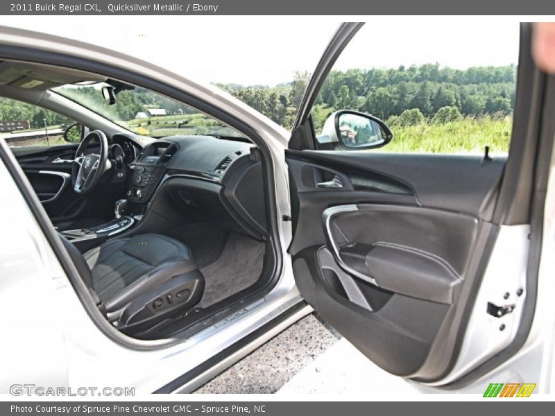 Quicksilver Metallic / Ebony 2011 Buick Regal CXL