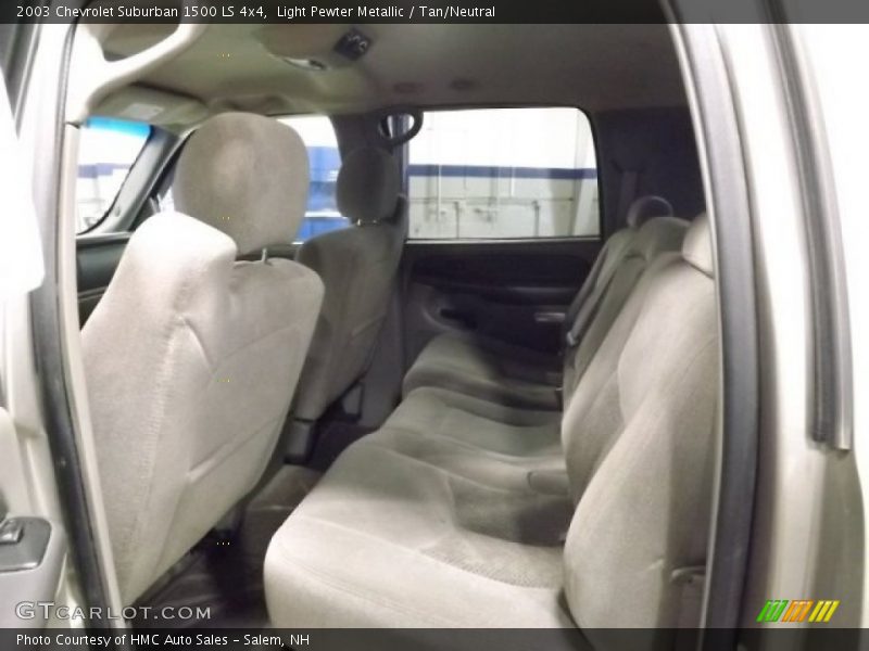 Light Pewter Metallic / Tan/Neutral 2003 Chevrolet Suburban 1500 LS 4x4
