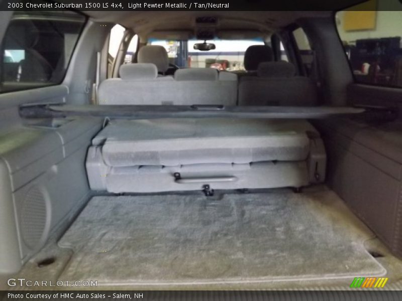 Light Pewter Metallic / Tan/Neutral 2003 Chevrolet Suburban 1500 LS 4x4