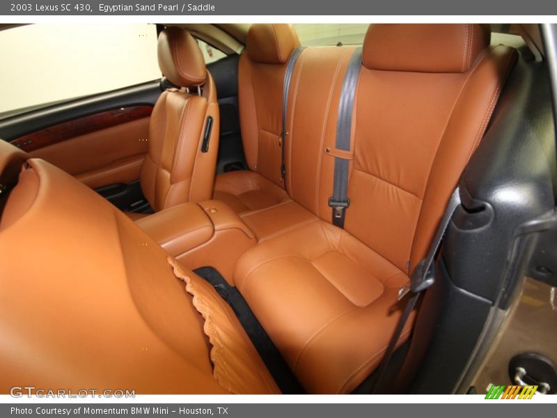 Rear Seat of 2003 SC 430