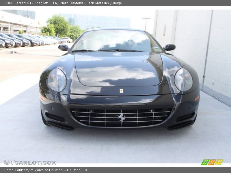 Nero Daytona (Black Metallic) / Beige 2008 Ferrari 612 Scaglietti F1A