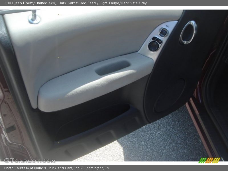 Dark Garnet Red Pearl / Light Taupe/Dark Slate Gray 2003 Jeep Liberty Limited 4x4