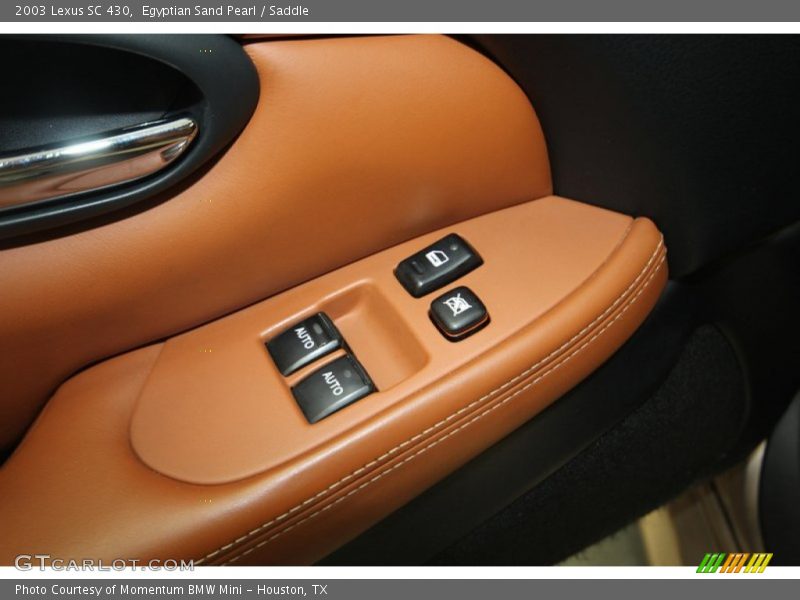 Egyptian Sand Pearl / Saddle 2003 Lexus SC 430