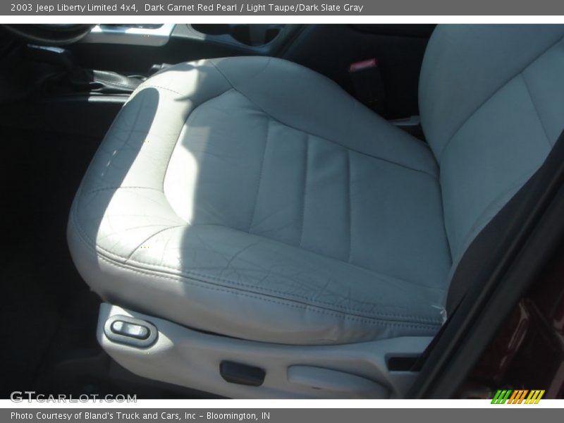 Dark Garnet Red Pearl / Light Taupe/Dark Slate Gray 2003 Jeep Liberty Limited 4x4