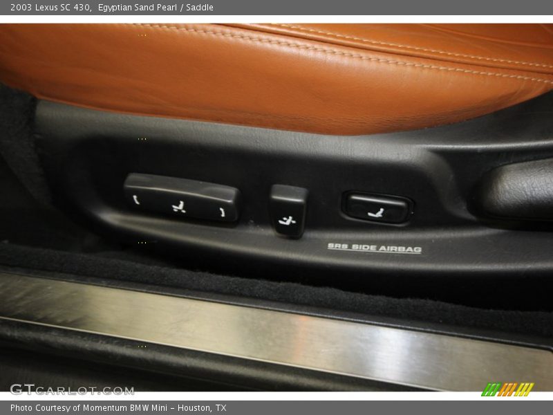Egyptian Sand Pearl / Saddle 2003 Lexus SC 430