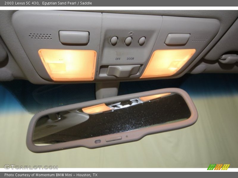 Egyptian Sand Pearl / Saddle 2003 Lexus SC 430