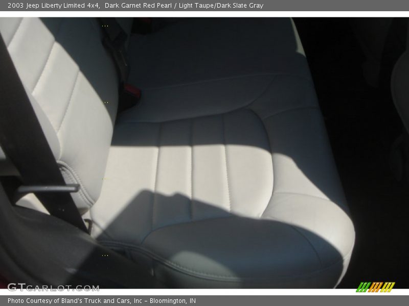 Dark Garnet Red Pearl / Light Taupe/Dark Slate Gray 2003 Jeep Liberty Limited 4x4