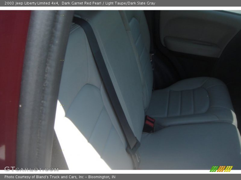 Dark Garnet Red Pearl / Light Taupe/Dark Slate Gray 2003 Jeep Liberty Limited 4x4