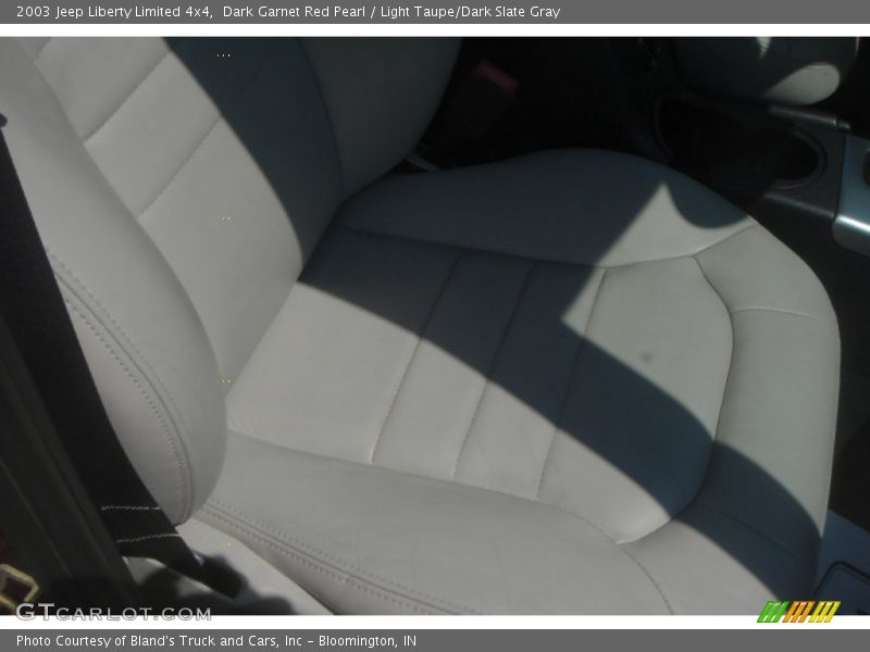 Dark Garnet Red Pearl / Light Taupe/Dark Slate Gray 2003 Jeep Liberty Limited 4x4