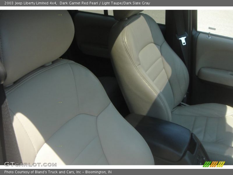 Dark Garnet Red Pearl / Light Taupe/Dark Slate Gray 2003 Jeep Liberty Limited 4x4