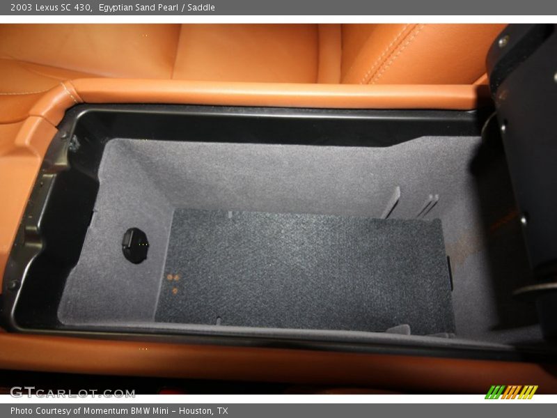 Egyptian Sand Pearl / Saddle 2003 Lexus SC 430