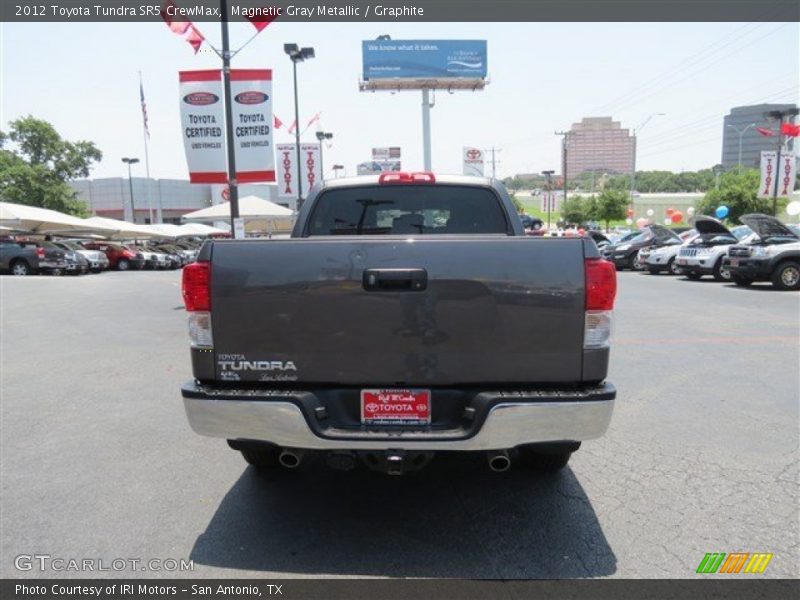 Magnetic Gray Metallic / Graphite 2012 Toyota Tundra SR5 CrewMax
