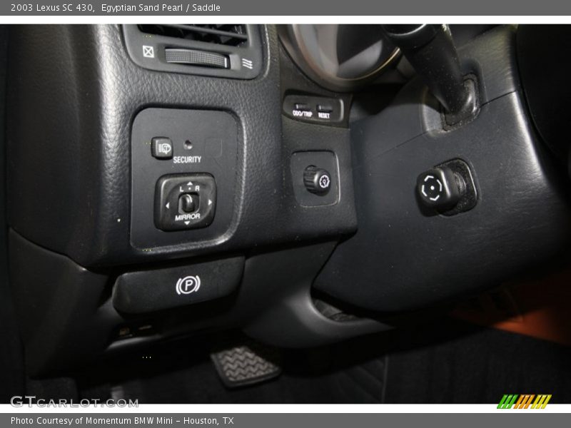 Controls of 2003 SC 430