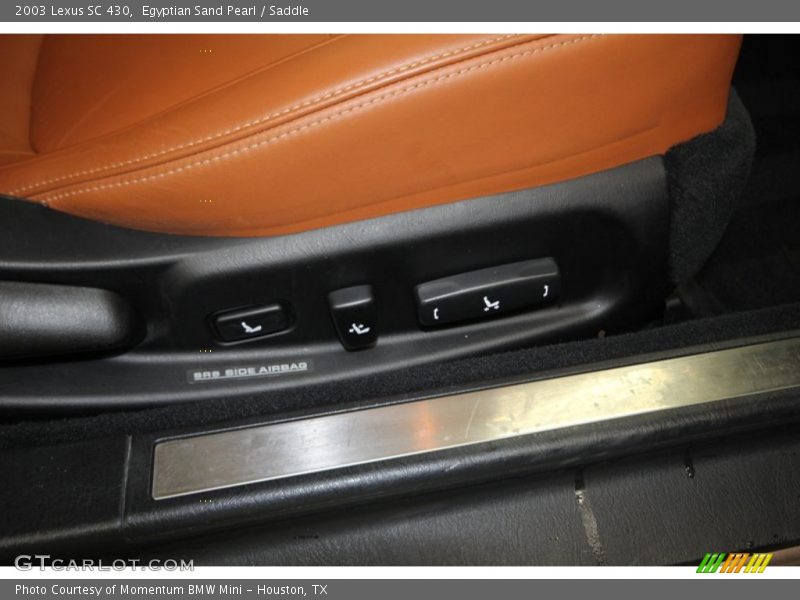 Egyptian Sand Pearl / Saddle 2003 Lexus SC 430