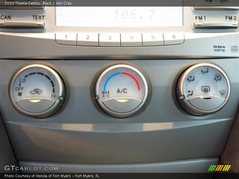 Black / Ash Gray 2010 Toyota Camry