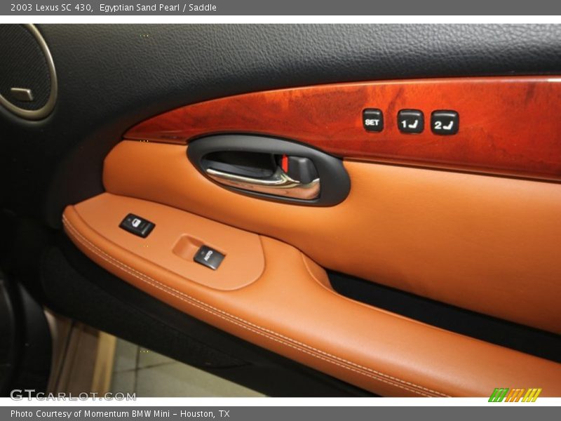 Egyptian Sand Pearl / Saddle 2003 Lexus SC 430