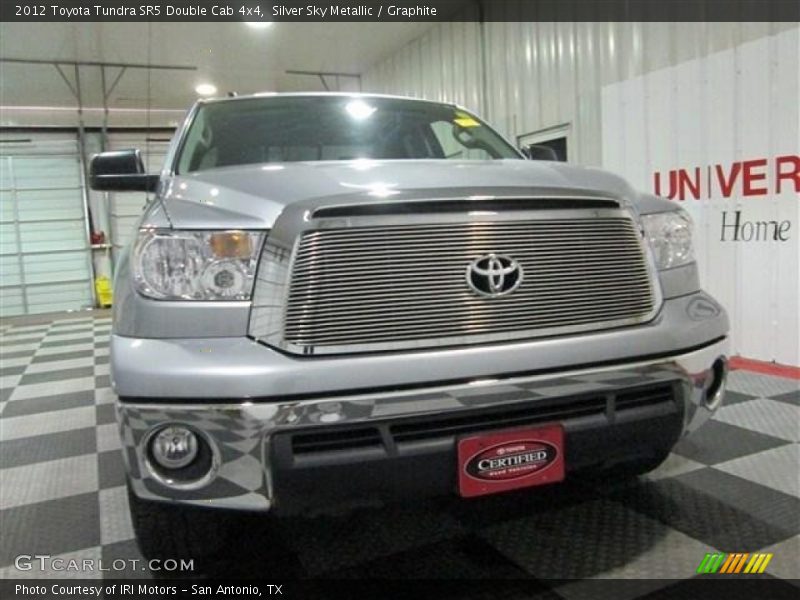 Silver Sky Metallic / Graphite 2012 Toyota Tundra SR5 Double Cab 4x4