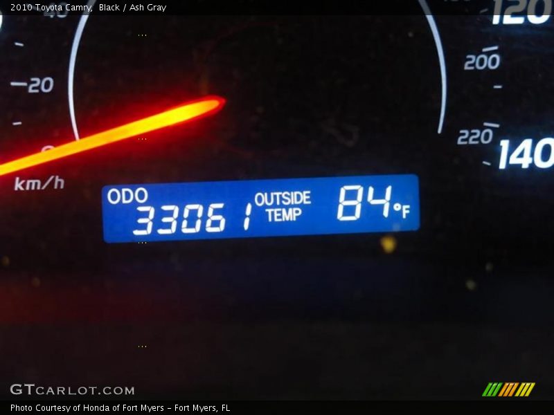 Black / Ash Gray 2010 Toyota Camry