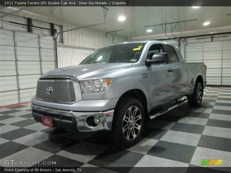Silver Sky Metallic / Graphite 2012 Toyota Tundra SR5 Double Cab 4x4