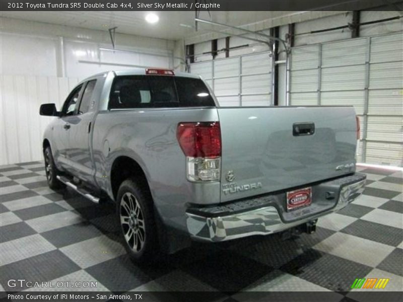 Silver Sky Metallic / Graphite 2012 Toyota Tundra SR5 Double Cab 4x4