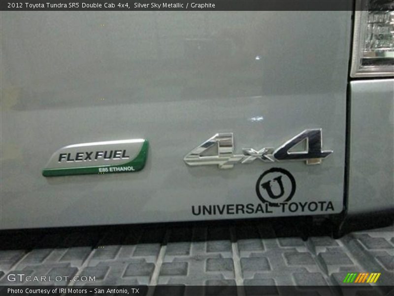 Silver Sky Metallic / Graphite 2012 Toyota Tundra SR5 Double Cab 4x4