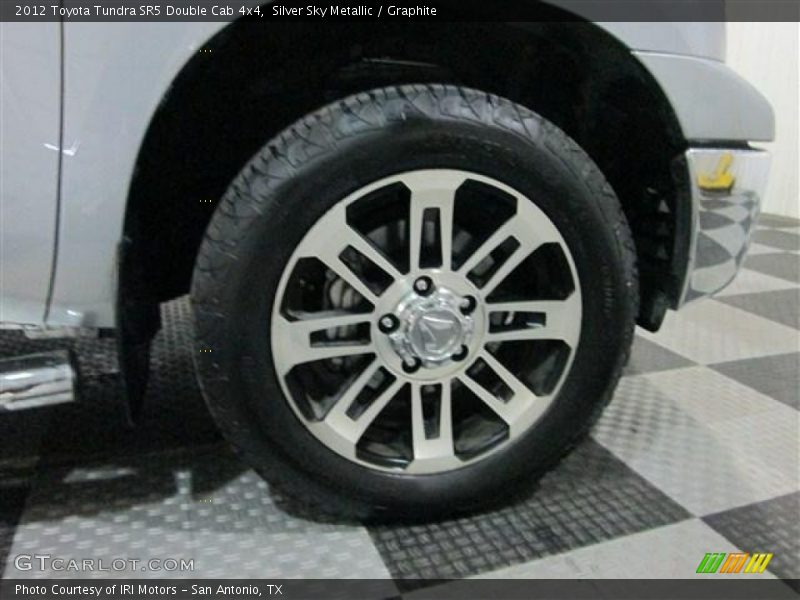 Silver Sky Metallic / Graphite 2012 Toyota Tundra SR5 Double Cab 4x4