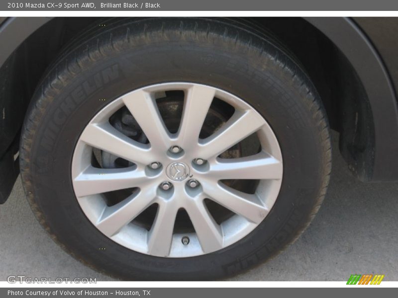 Brilliant Black / Black 2010 Mazda CX-9 Sport AWD