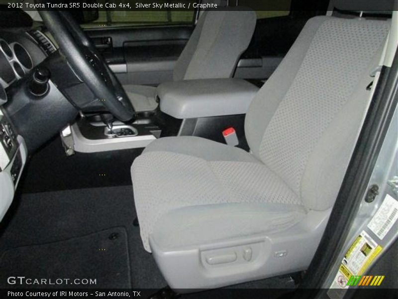 Silver Sky Metallic / Graphite 2012 Toyota Tundra SR5 Double Cab 4x4