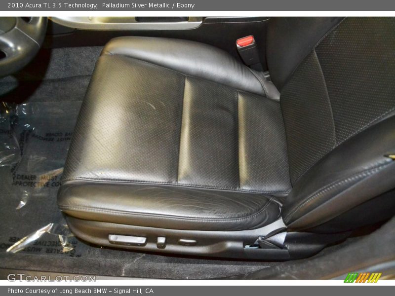 Palladium Silver Metallic / Ebony 2010 Acura TL 3.5 Technology