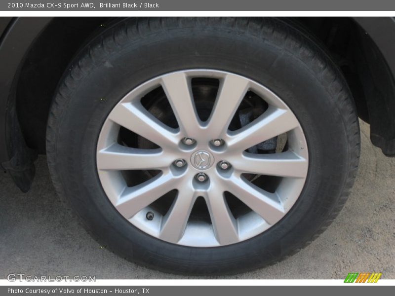 Brilliant Black / Black 2010 Mazda CX-9 Sport AWD