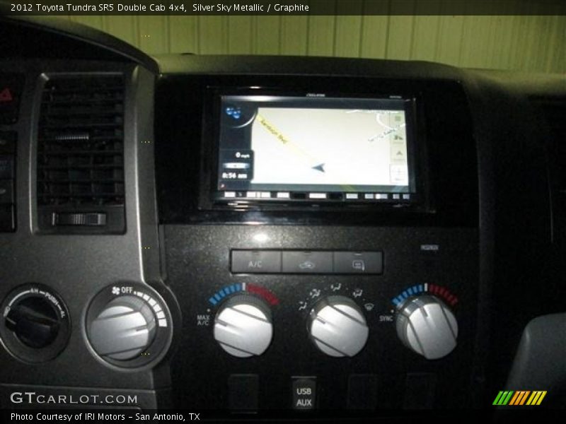 Silver Sky Metallic / Graphite 2012 Toyota Tundra SR5 Double Cab 4x4