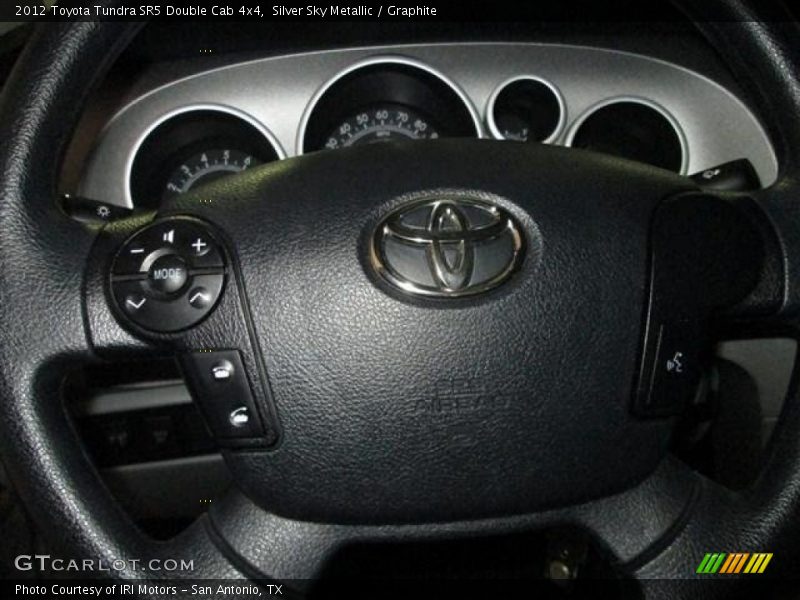 Silver Sky Metallic / Graphite 2012 Toyota Tundra SR5 Double Cab 4x4