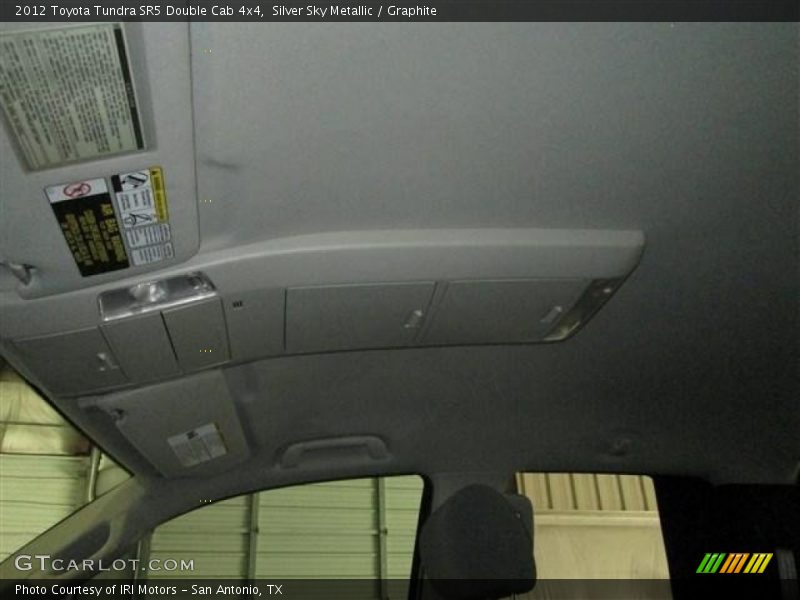 Silver Sky Metallic / Graphite 2012 Toyota Tundra SR5 Double Cab 4x4