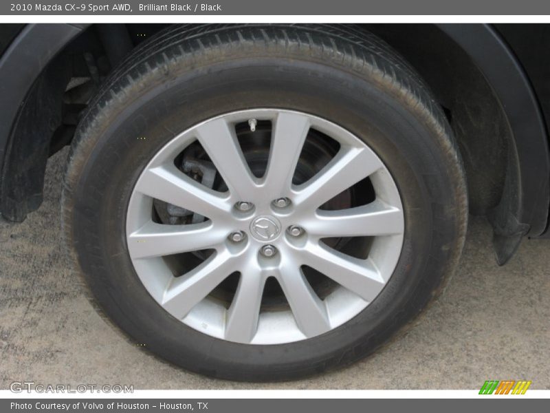 Brilliant Black / Black 2010 Mazda CX-9 Sport AWD