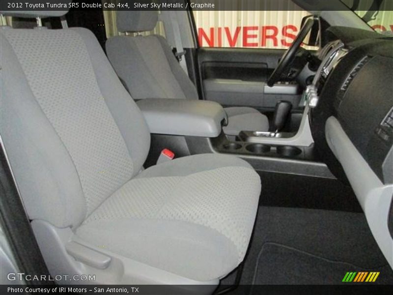 Silver Sky Metallic / Graphite 2012 Toyota Tundra SR5 Double Cab 4x4