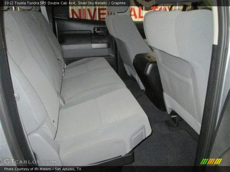 Silver Sky Metallic / Graphite 2012 Toyota Tundra SR5 Double Cab 4x4