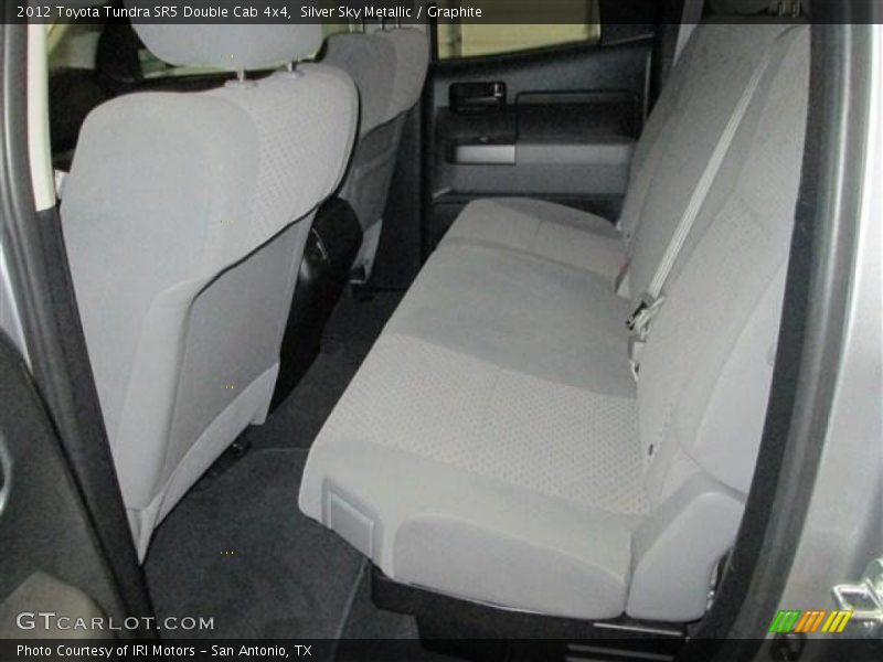 Silver Sky Metallic / Graphite 2012 Toyota Tundra SR5 Double Cab 4x4