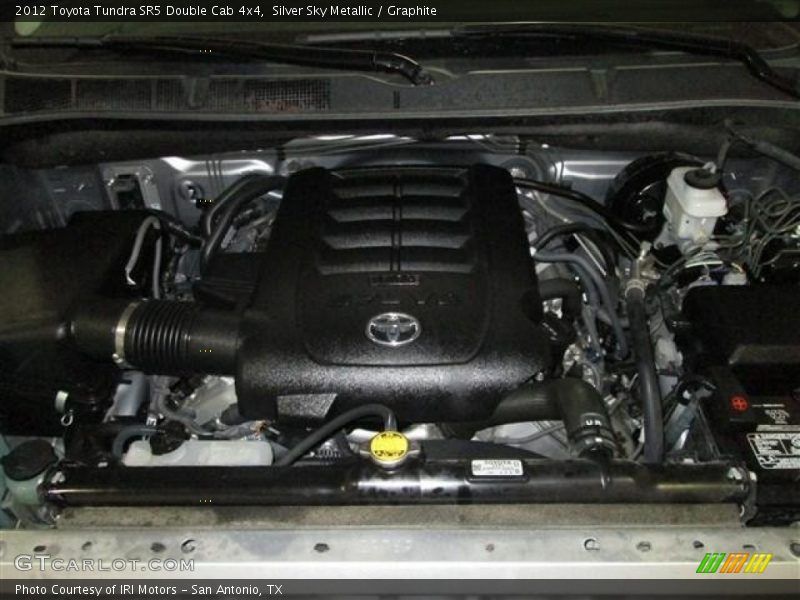 Silver Sky Metallic / Graphite 2012 Toyota Tundra SR5 Double Cab 4x4
