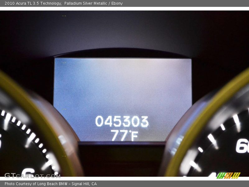 Palladium Silver Metallic / Ebony 2010 Acura TL 3.5 Technology