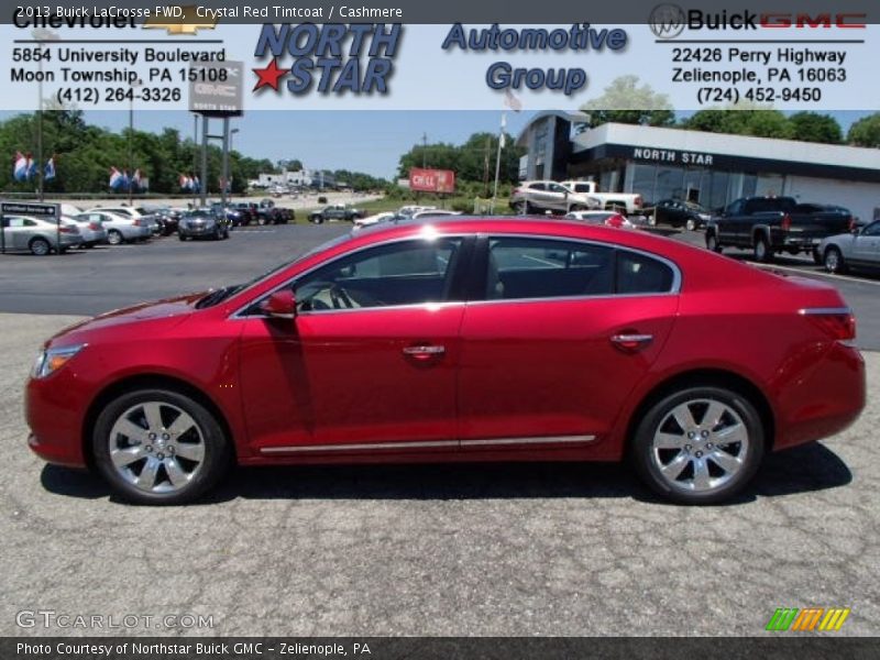 Crystal Red Tintcoat / Cashmere 2013 Buick LaCrosse FWD