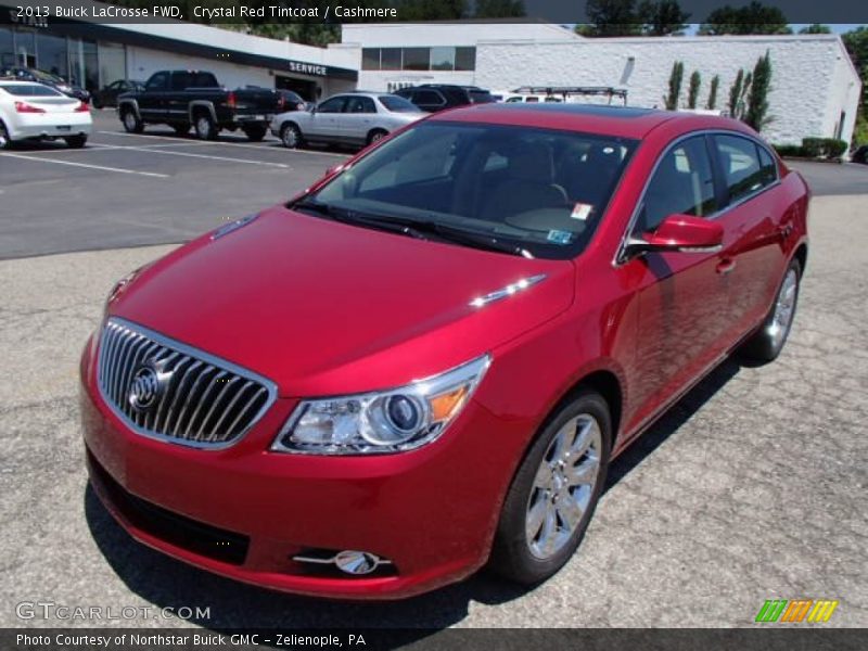 Crystal Red Tintcoat / Cashmere 2013 Buick LaCrosse FWD