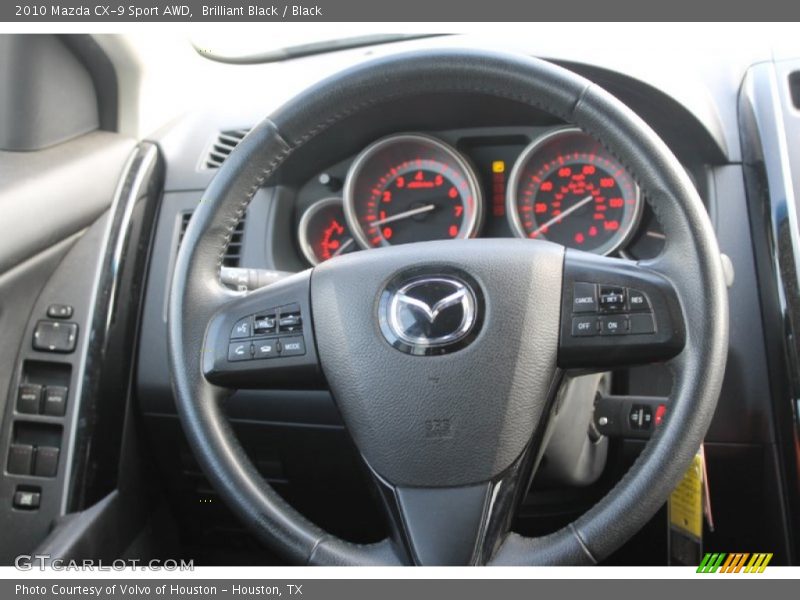 Brilliant Black / Black 2010 Mazda CX-9 Sport AWD