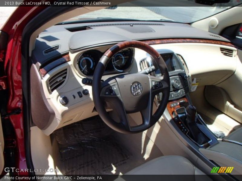 Crystal Red Tintcoat / Cashmere 2013 Buick LaCrosse FWD