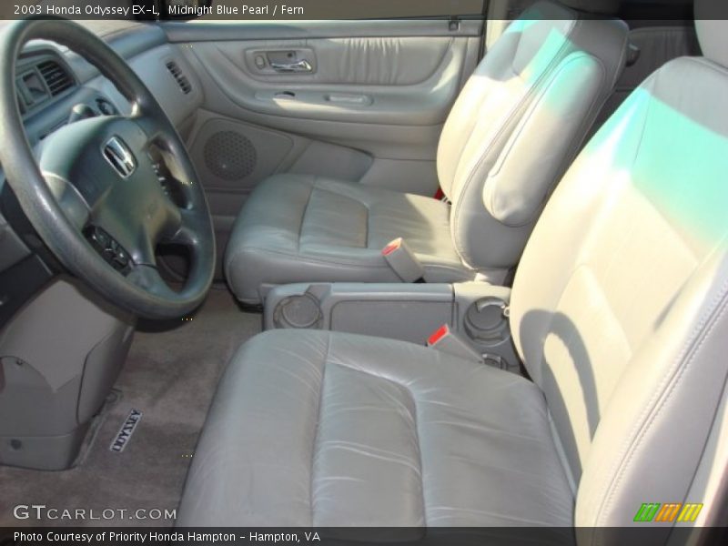 Midnight Blue Pearl / Fern 2003 Honda Odyssey EX-L