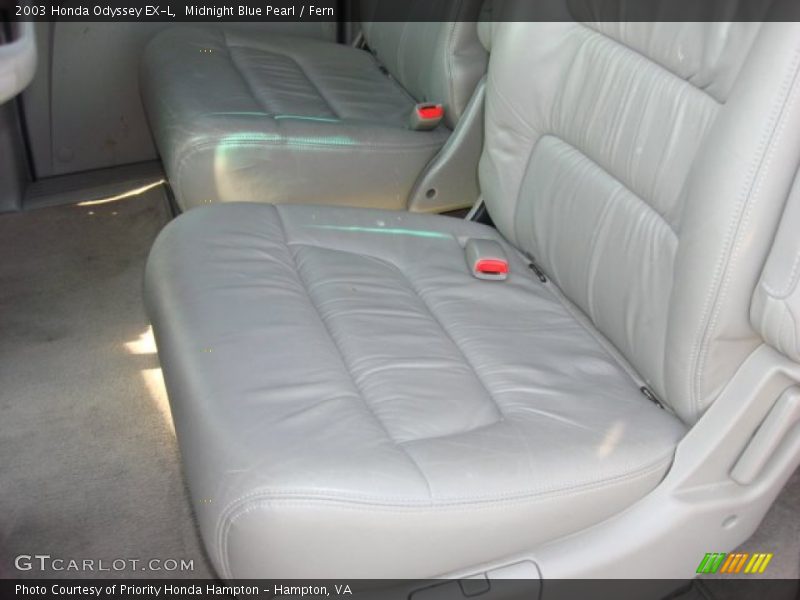 Midnight Blue Pearl / Fern 2003 Honda Odyssey EX-L